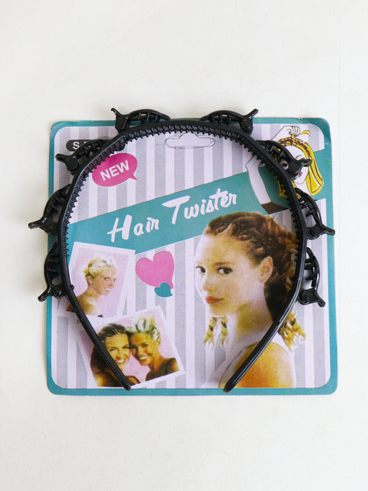 Girls Hair Twister Band Black