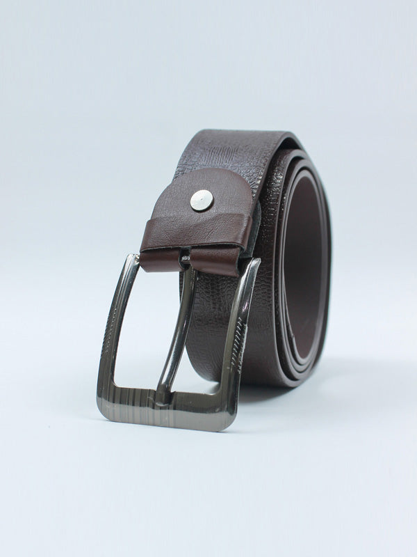 Flex Leather Belt for Men Hickory brown