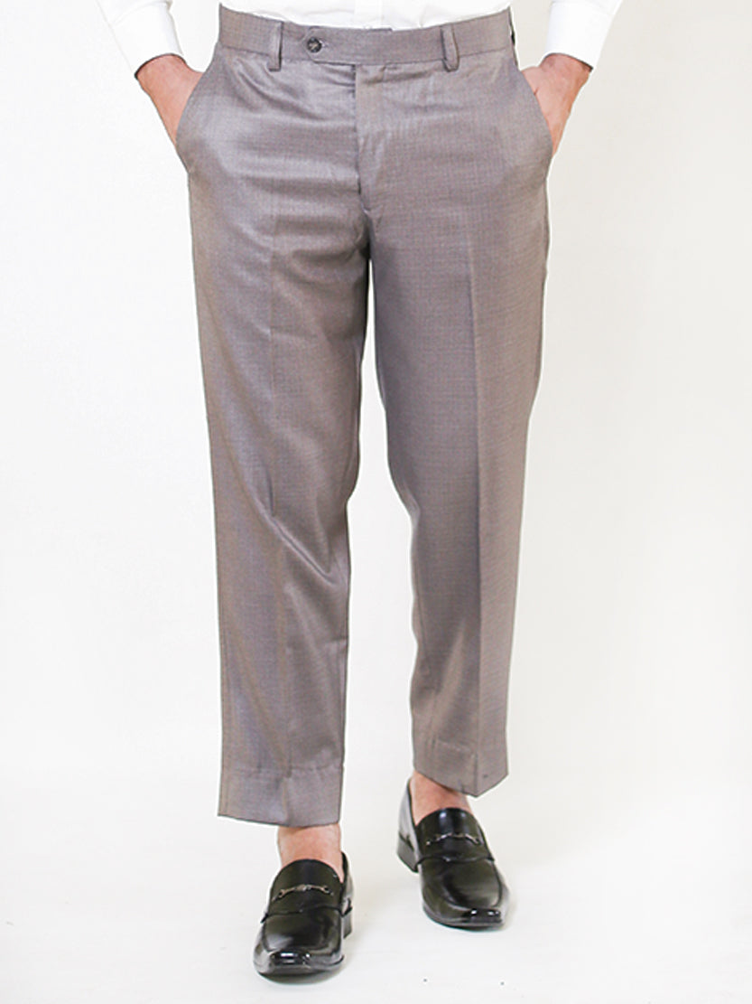 MFP31 Men's Formal Dress Pant Greyish Brown