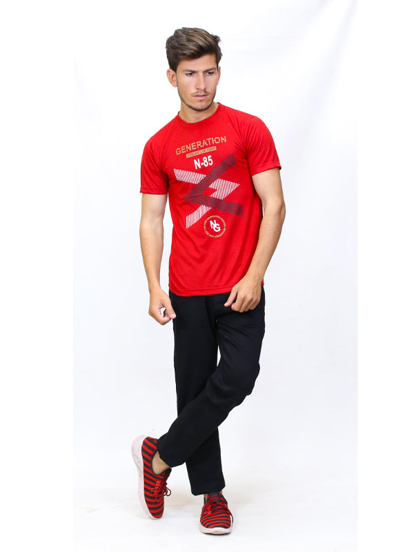 M Men's T-Shirt N-85 Red