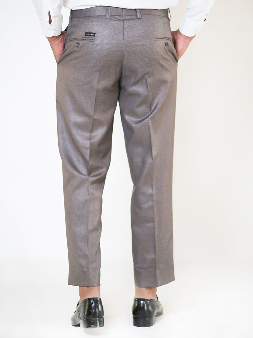 MFP31 Men's Formal Dress Pant Greyish Brown