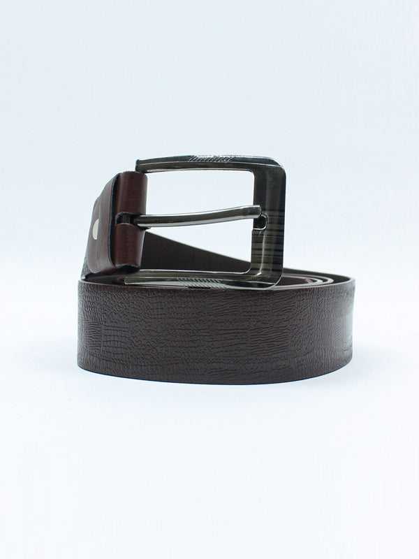 Flex Leather Belt for Men Hickory brown