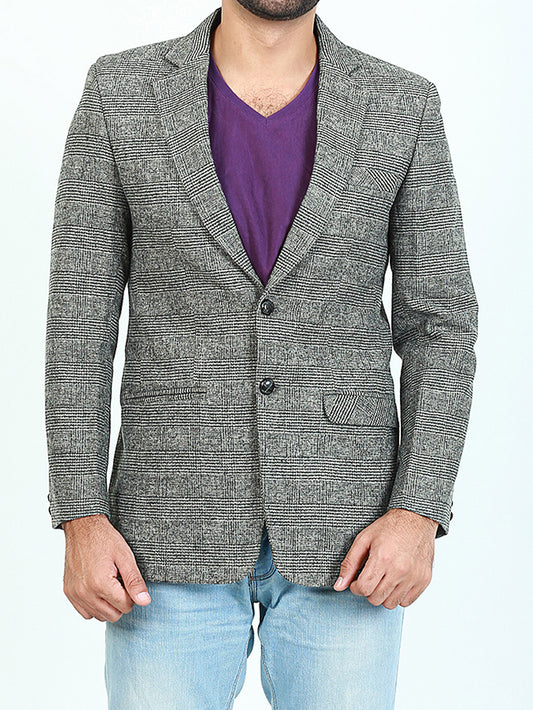 Men Casual Coat Blazer 303 Tweed Grey