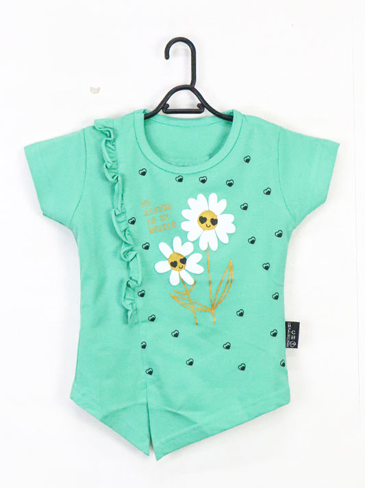 ATT Girls T-Shirt 1.5Yrs - 3.5Yrs WF Green