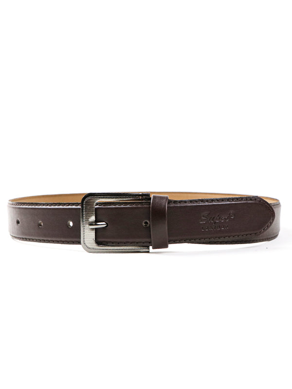 Men's Italian Belt Dark Brown MS32