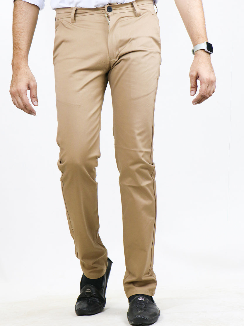 Cotton Chino Pant For Men Dust Brown MCP27