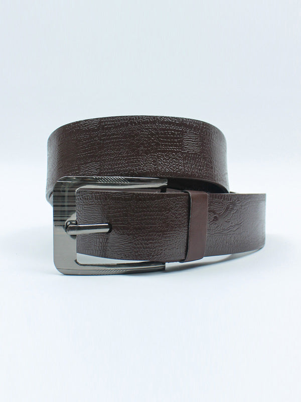Flex Leather Belt for Men Hickory brown