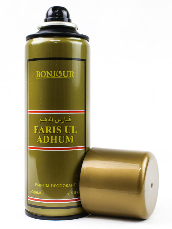 Bonjour Deodorant Body Spray Faris ul Adhum - 200ML