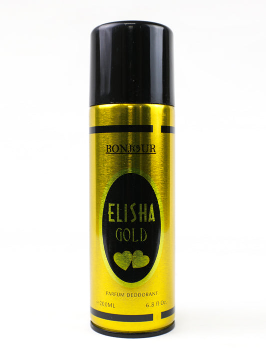 Bonjour Deodorant Body Spray Elisha Gold - 200ML