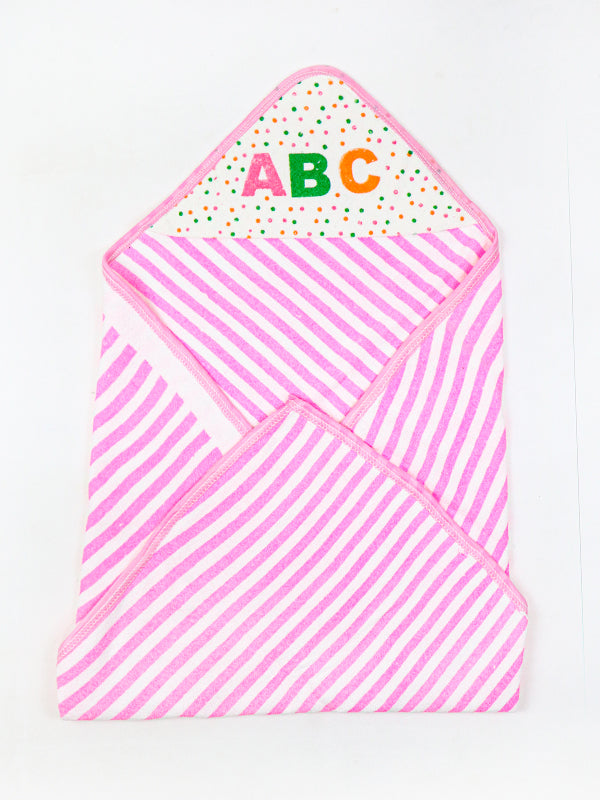 Newborn Hooded Towel ABC Multicolor