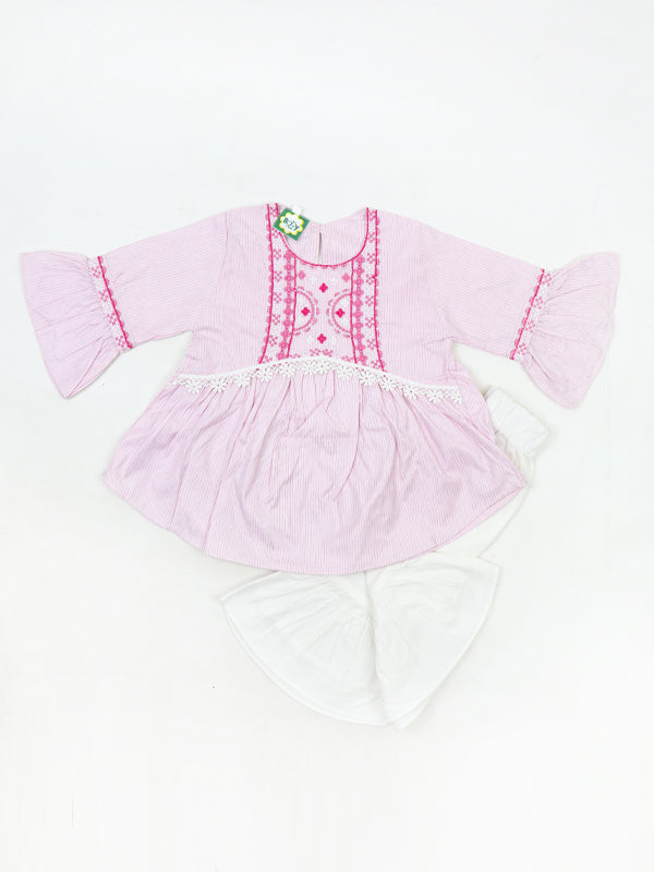 GS519 Girls Suit 1Yr - 4Yrs Design Light Pink
