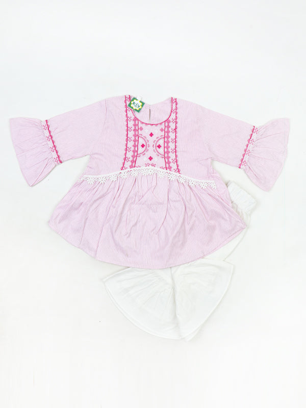 ZG Girls Suit 1Yr - 4Yrs Design Light Pink