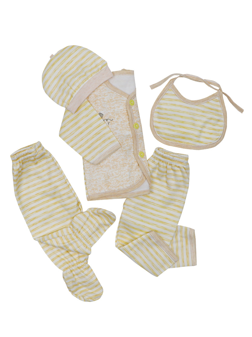 Newborn Suit 5Pc Set 0 Mth - 4 Mths Bear
