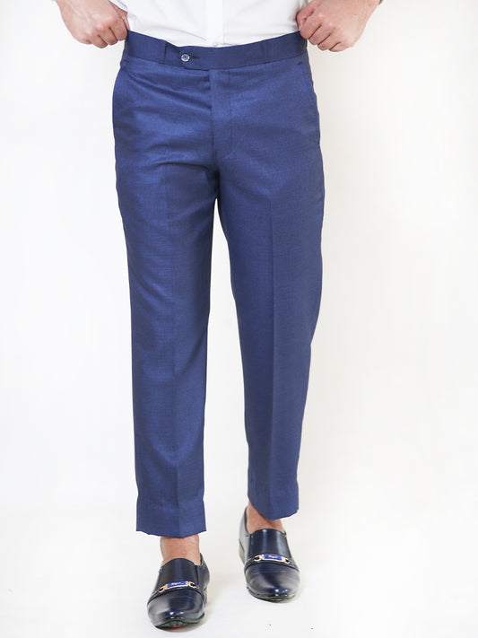 MFP61 Dress Pant Trouser Formal for Men Navy Blue