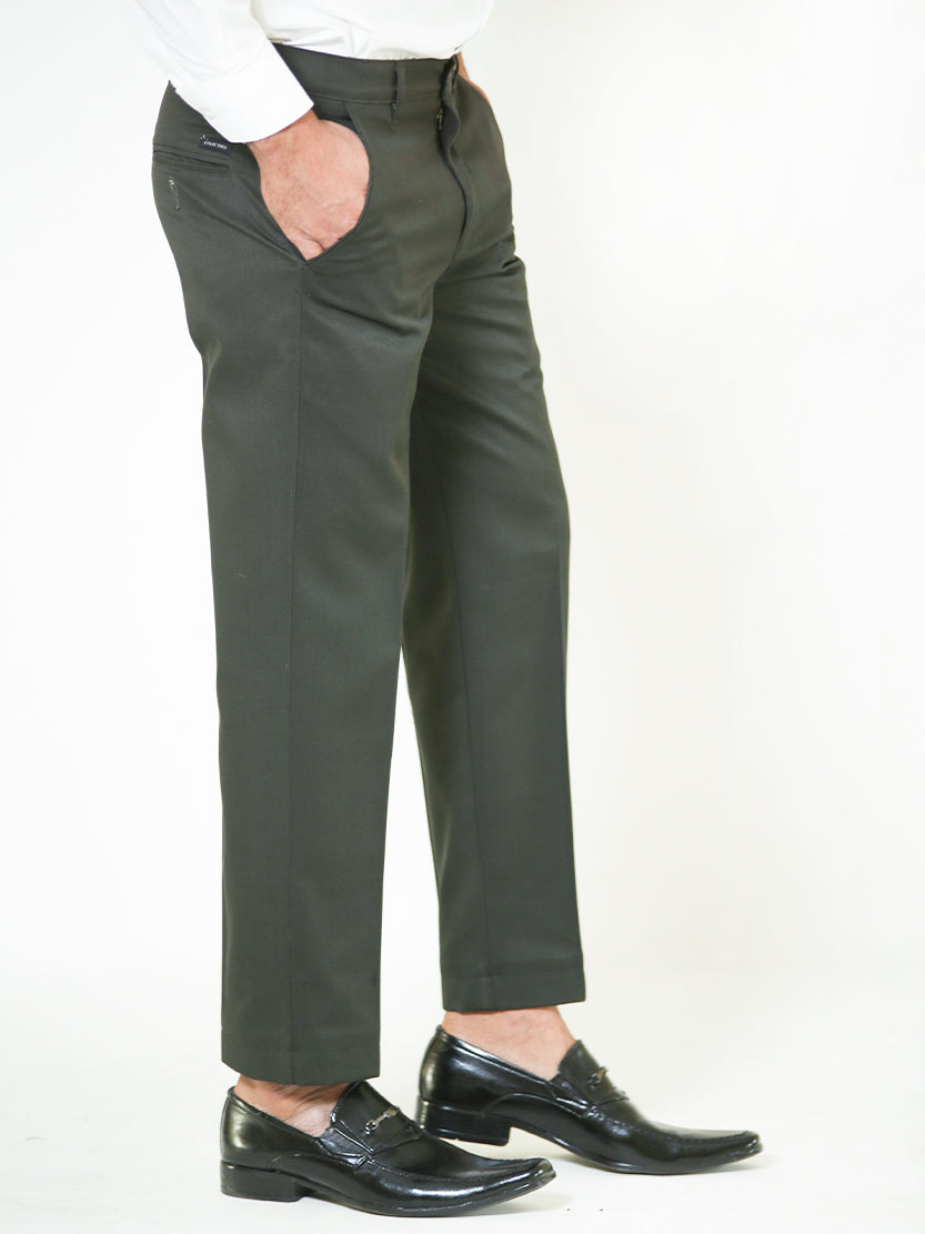 MFP95 Pine Green Formal Dress Pant Trouser for Men
