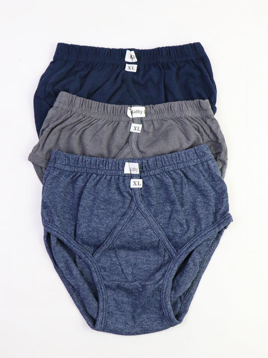 Brief Underwear For Boy's Pack of 3 Multicolor