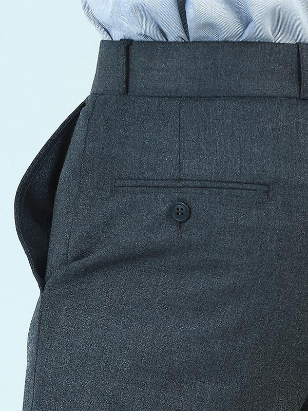 Men's Dress Pant Trouser Formal Mild Grey