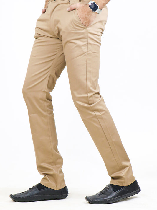 Cotton Chino Pant For Men Dust Brown MCP27