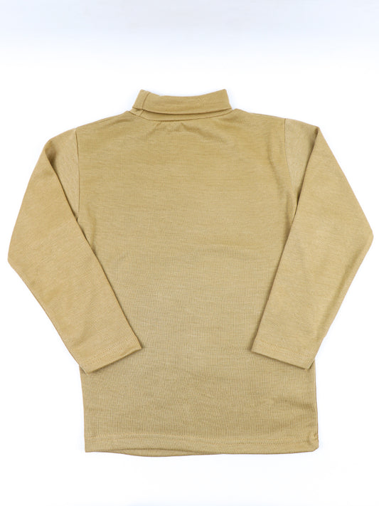 Kids Plain Hi-Neck 1.5 Yrs - 6 Yrs Skin