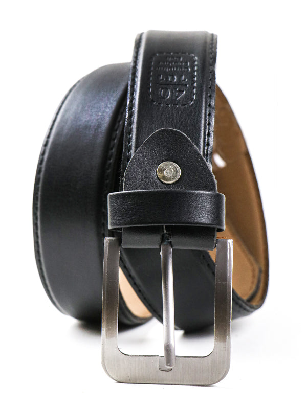 Men's Italian Leather Belt Black
