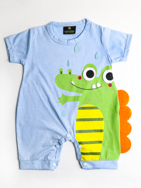 Newborn Jumpsuit 0 Mth - 6 Mths Cute Alligator