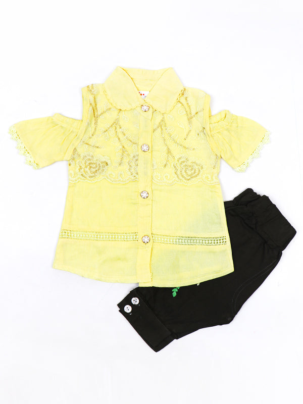 Newborn Baby Suit 0Mth - 6Mth 08 Yellow