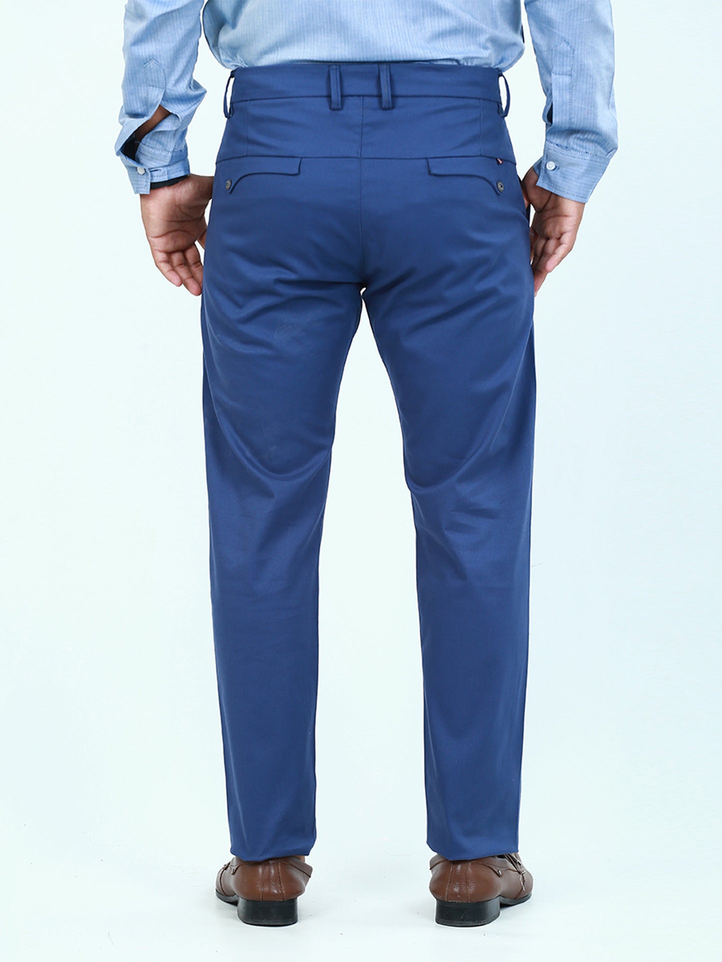 Cotton Chino Pant For Men Ink Blue