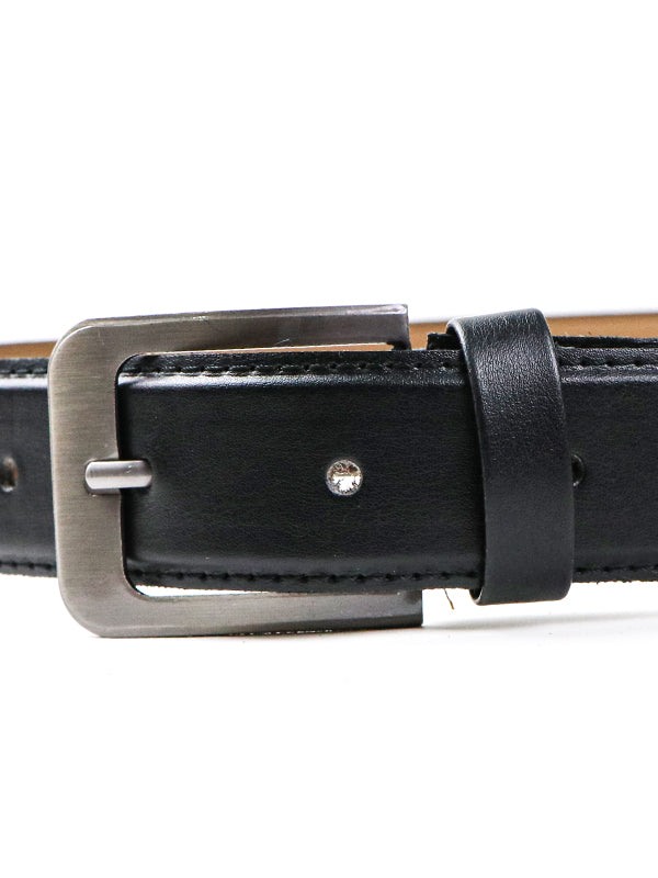 Men's Italian Leather Belt Black