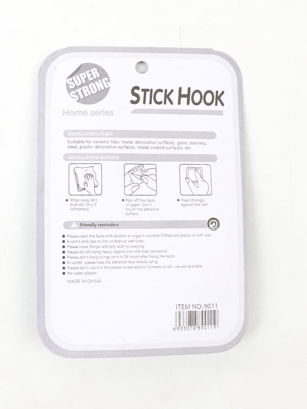 Pack of 3 Baby Foot Stick Hooks Multicolor