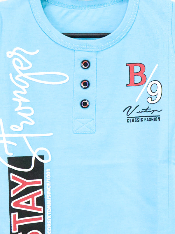 ATT Boys T-Shirt 1.5 Yrs - 3.5 Yrs ST Sky Blue