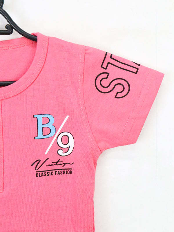 ATT Boys T-Shirt 1.5 Yrs - 3.5 Yrs ST Pink