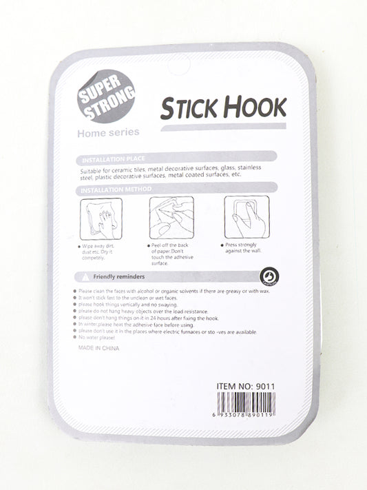 Pack of 3 Light Wood Design Stick Hooks