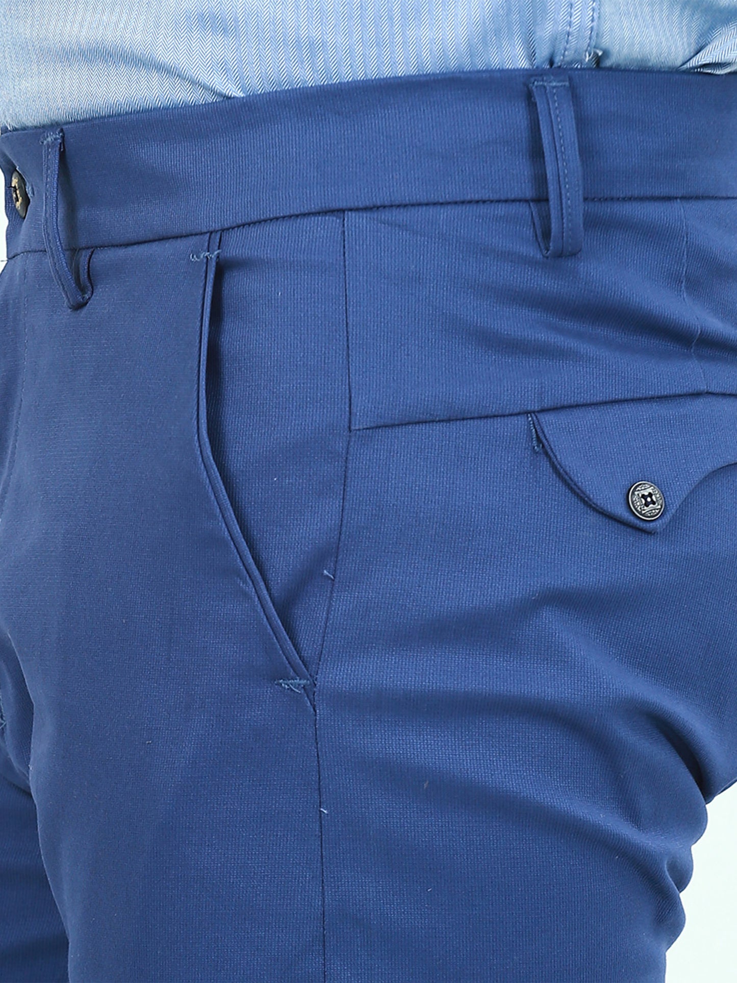 Cotton Chino Pant For Men Ink Blue