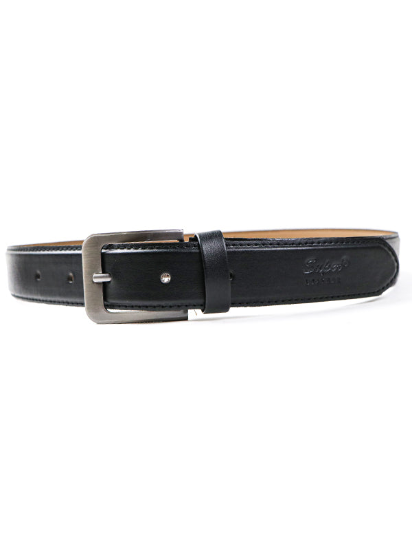 Men's Italian Leather Belt Black