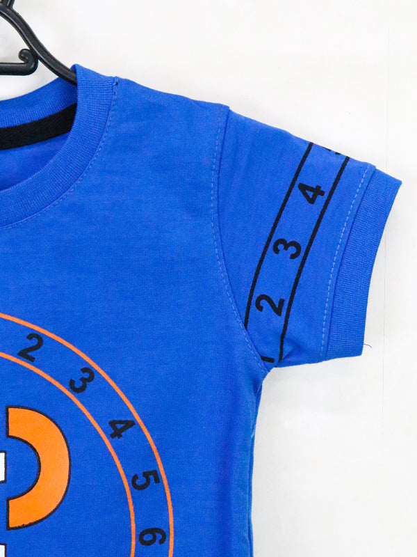 ATT Boys T-Shirt 1.5 Yrs - 3.5 Yrs Rock Blue