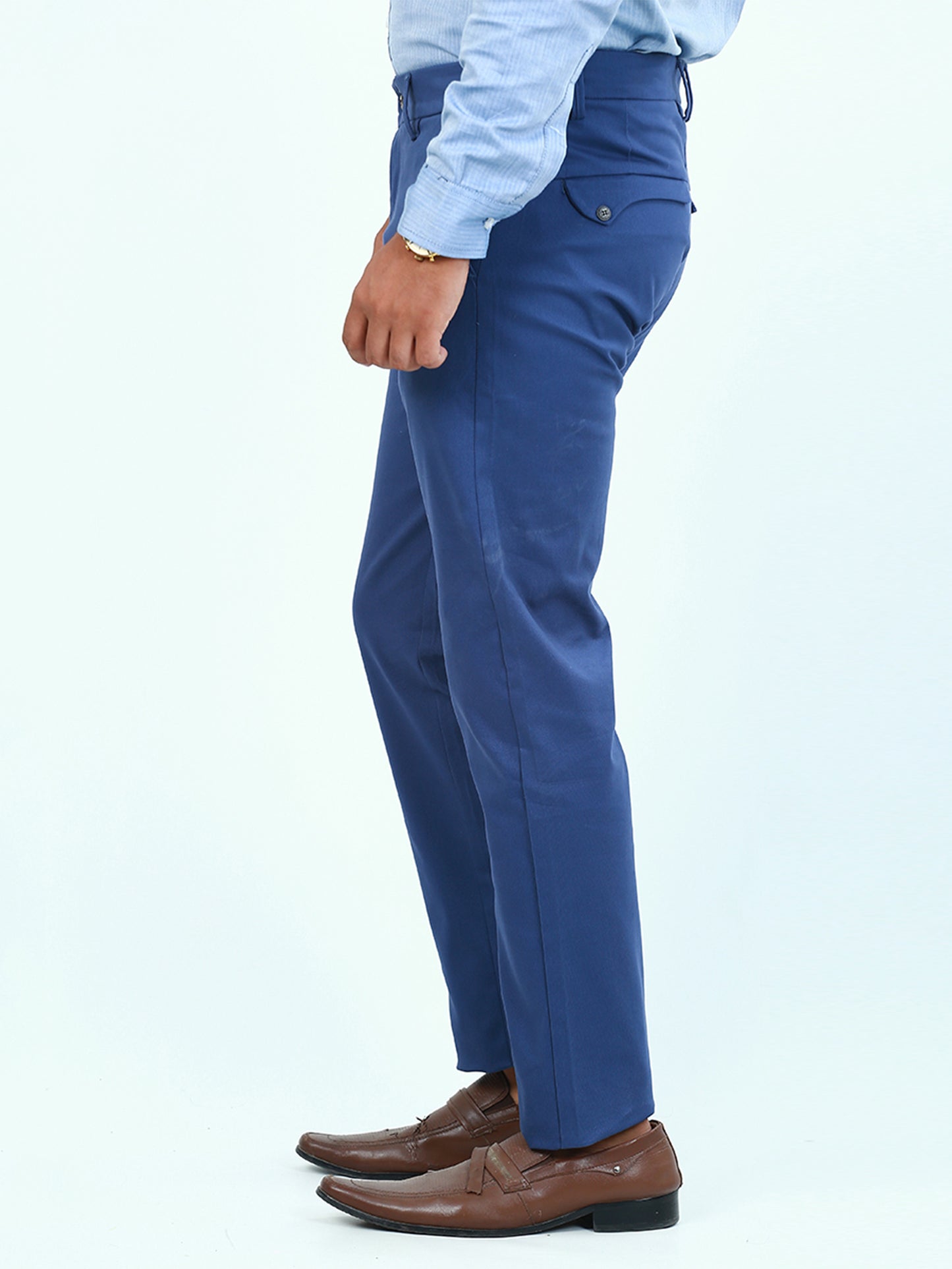 Cotton Chino Pant For Men Ink Blue