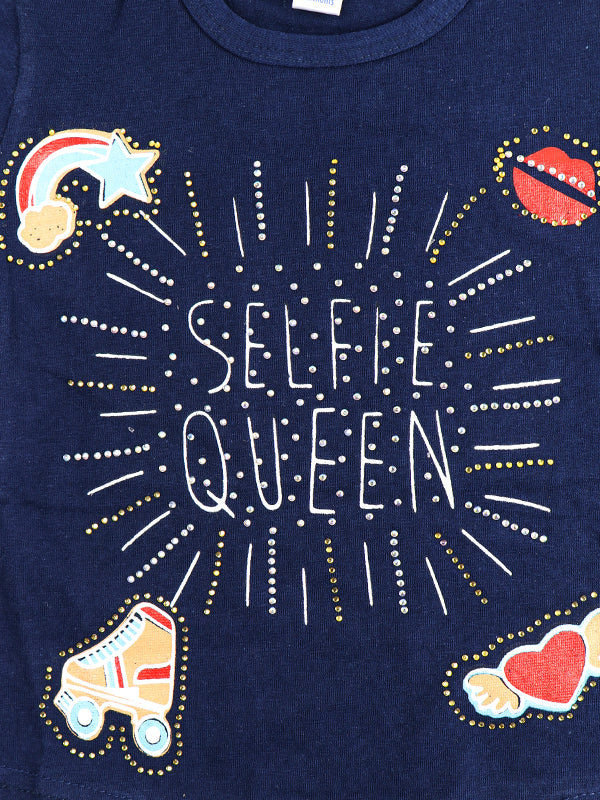 KQ Girls Suit 1 Yr - 4 Yrs Selfie Queen