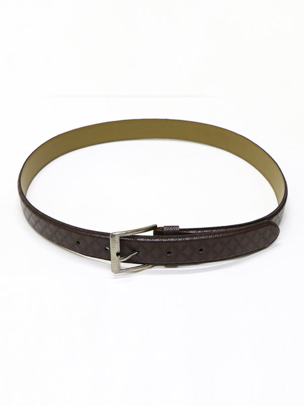 Men's Italian Leather Belt Brown