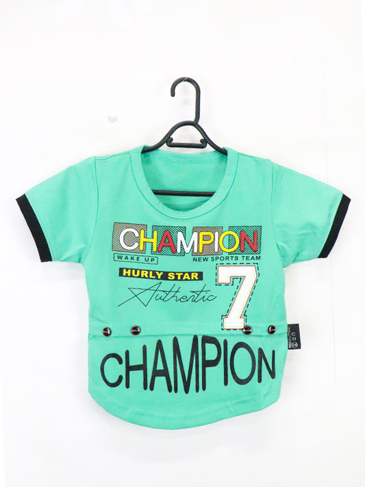 ATT Boys T-Shirt 1.5 Yrs - 3.5 Yrs Champion Green