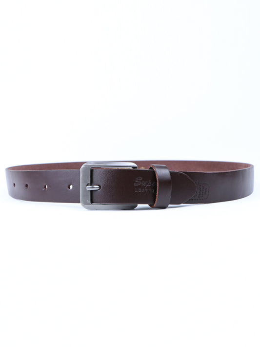 MB02 Flex Faux Leather Belt for Men SP Brown