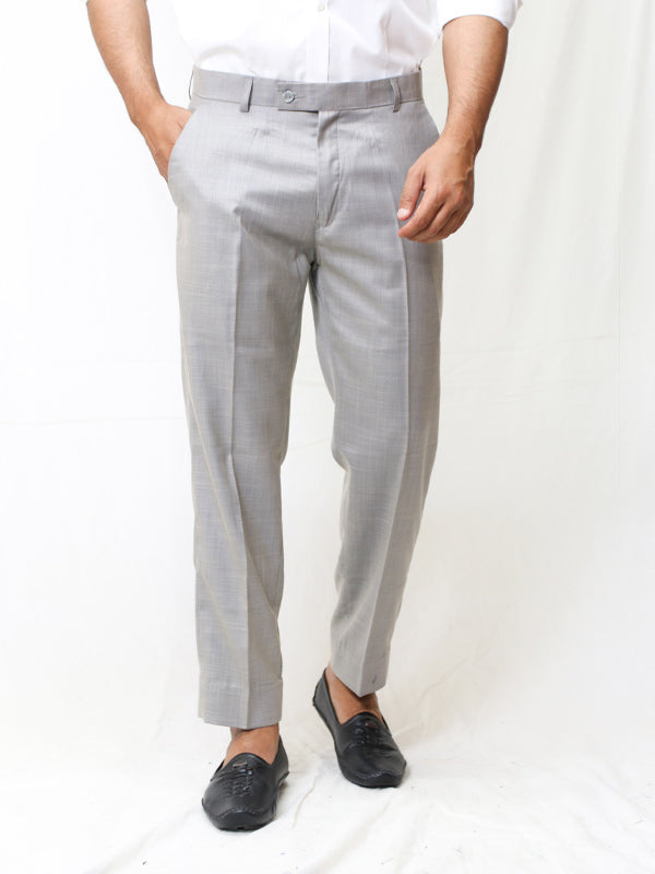 Men's Dress Pant Trouser Formal Grey MFP99