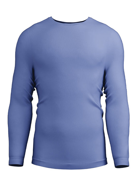 MG Men's Plain Full Sleeve T-Shirt Blue