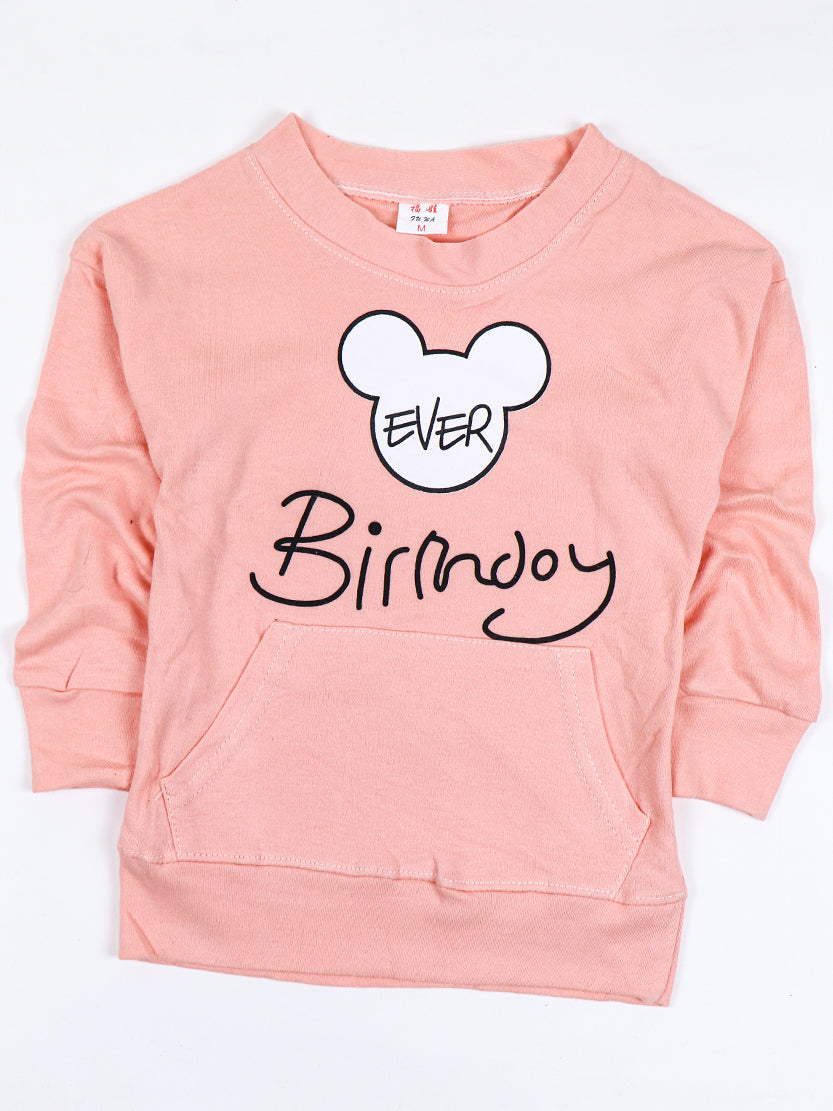 Girls Sweatshirt 2 Yrs - 6 Yrs Birthday