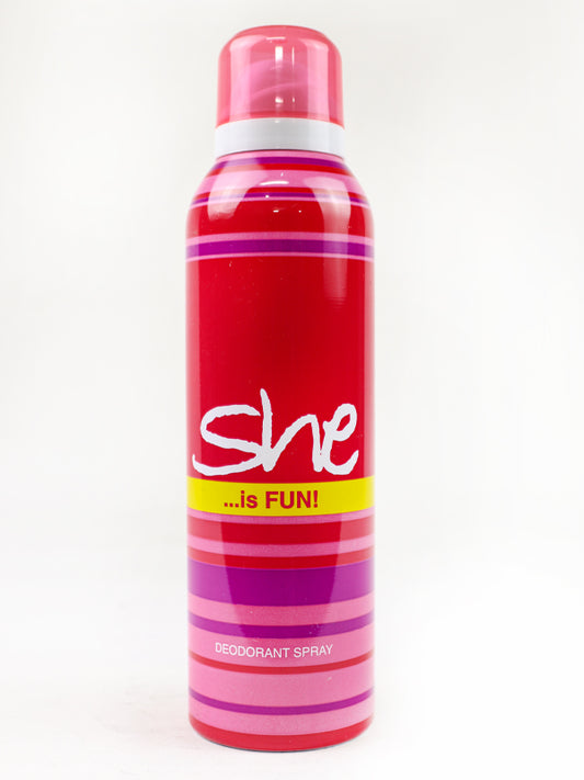 SHE Deodorant Spray is Fun - 200ML
