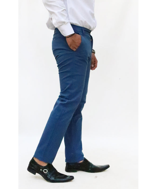 Cotton Chino Pant For Men Ink Blue