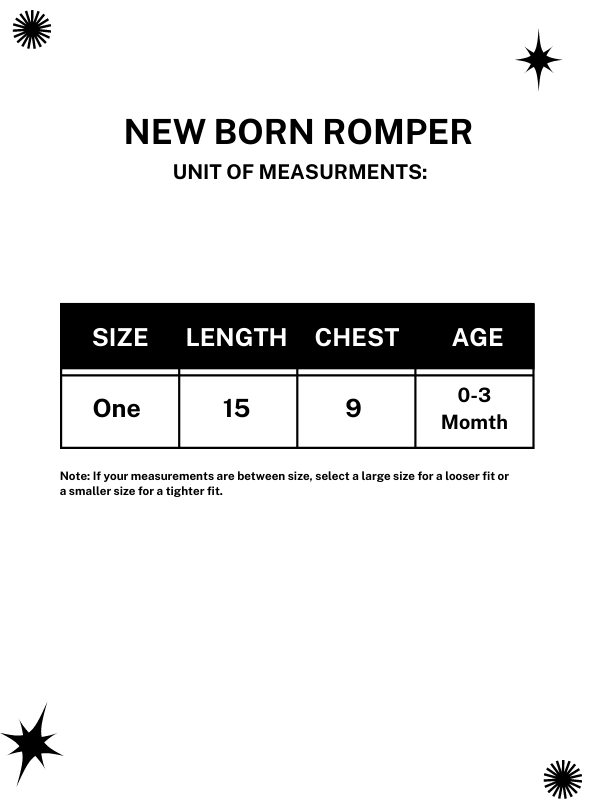 HG Newborn Romper 0Mth - 3Mth Infant Style Peach