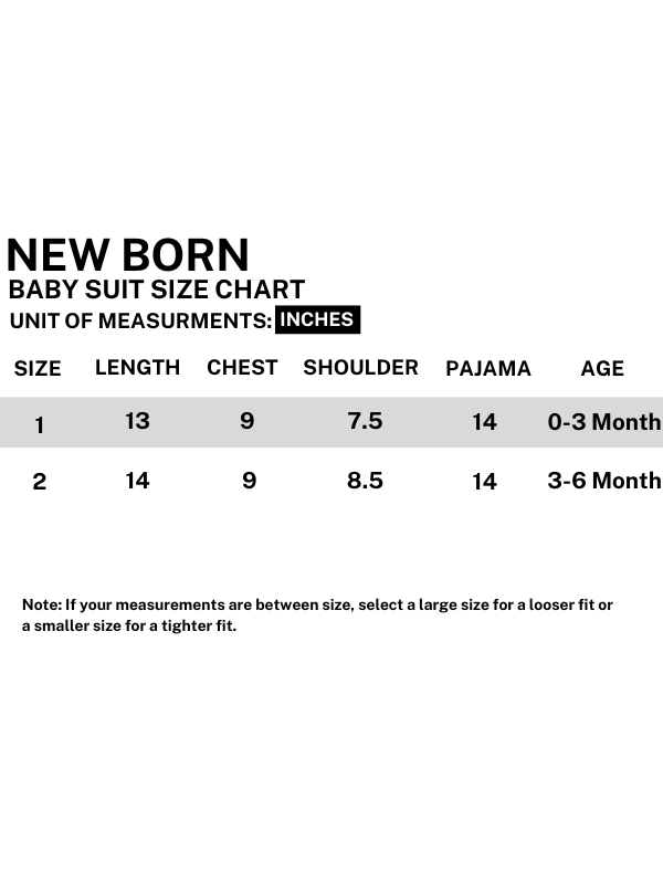Newborn Baby Suit 0Mth - 6Mth 05 Grey