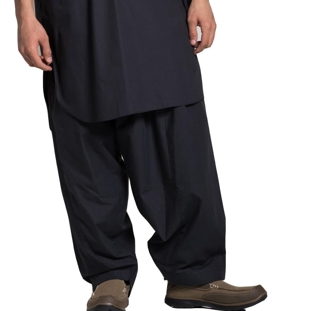Cut Price Gents Wash&Wear Black Shalwar