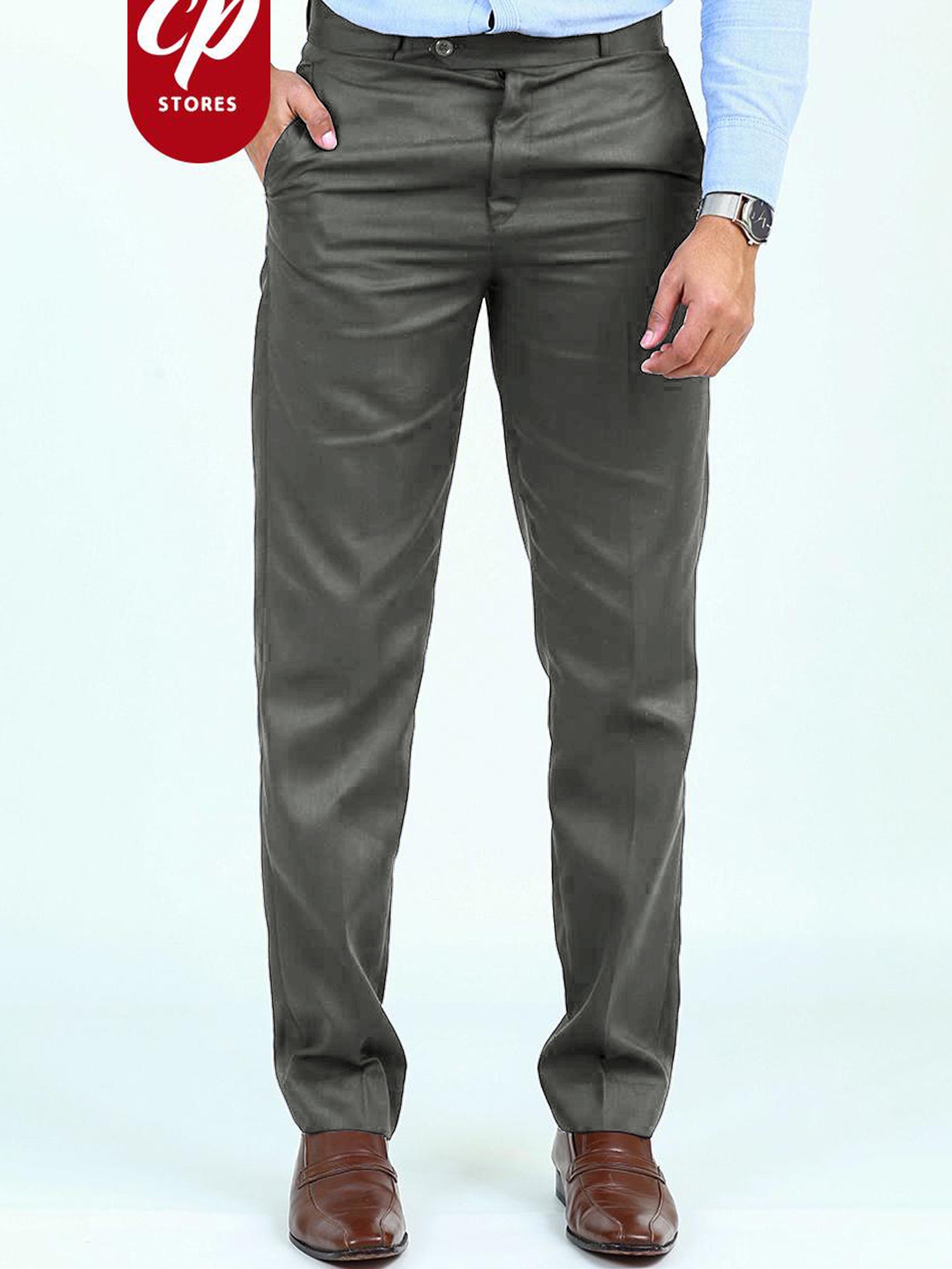 MFP23 Dress Pant Trouser Formal For Men Grey Dusk